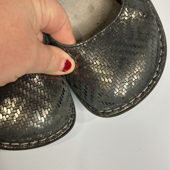 Alegria metallic mary Jane comfort shoes size 37 - Picture 8 of 8